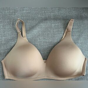 Soma Vanishing 360° Wireless Bra – Nude/Beige – Size 38C